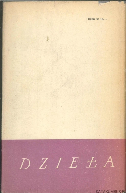 W starym piecu. J.I. KRASZEWSKI