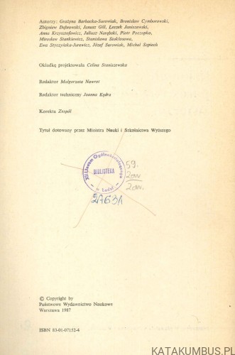 Zarys fizjologii porównawczej zwierząt zestaw cz. 2 , cz. 3. PRACA ZBIOROWA