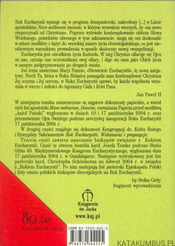 Rok Eucharystii. Dokumenty Kościoła II. PRACA ZBIOROWA