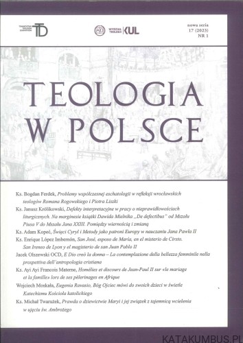 Teologia w Polsce. PRACA ZBIOROWA