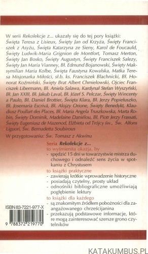 Rekolekcje z... Św. Urszula Ledóchowska. TERESA BORKOWSKA