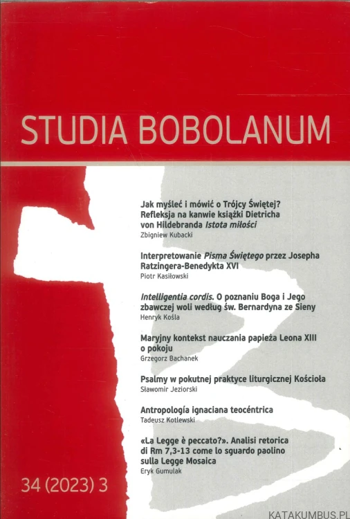 Studia Bobolanum. PRACA ZBIOROWA