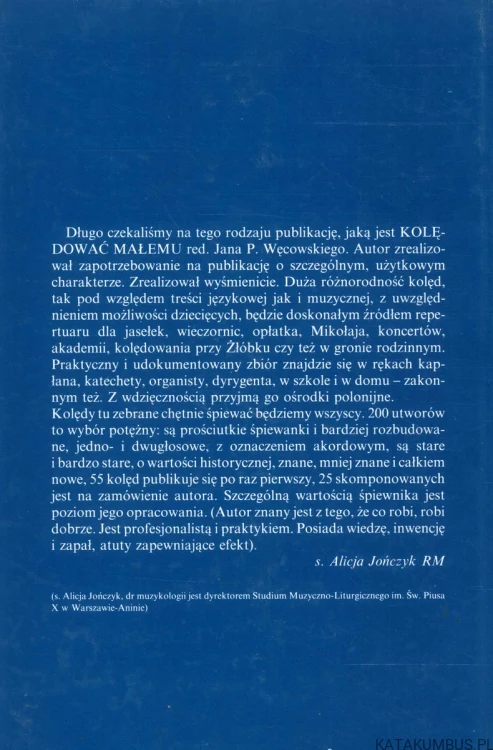 Kolędować Małemu. PRACA ZBIOROWA