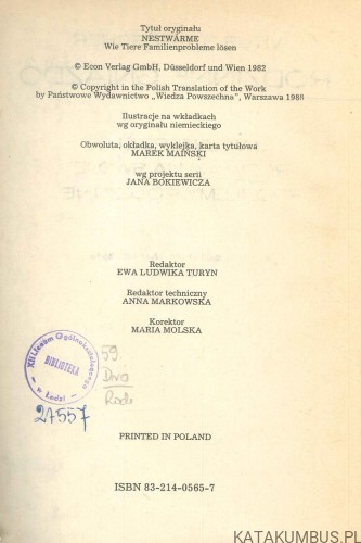 Rodzinne gniazdo. VITUS B. DRÖSCHER