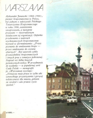 Warszawa. ALEKSANDER JANOWSKI