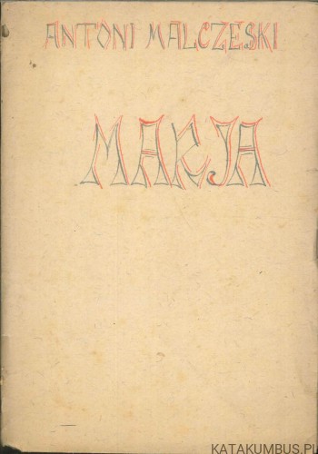 Marya. Powieść ukraińska. ANTONI MALCZESKI
