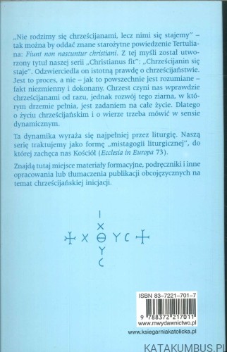 Odrodziliście się w Chrystusie. Okres oczyszczenia i oświecenia. Część 3. ADELAJDA SIELEPIN CHR