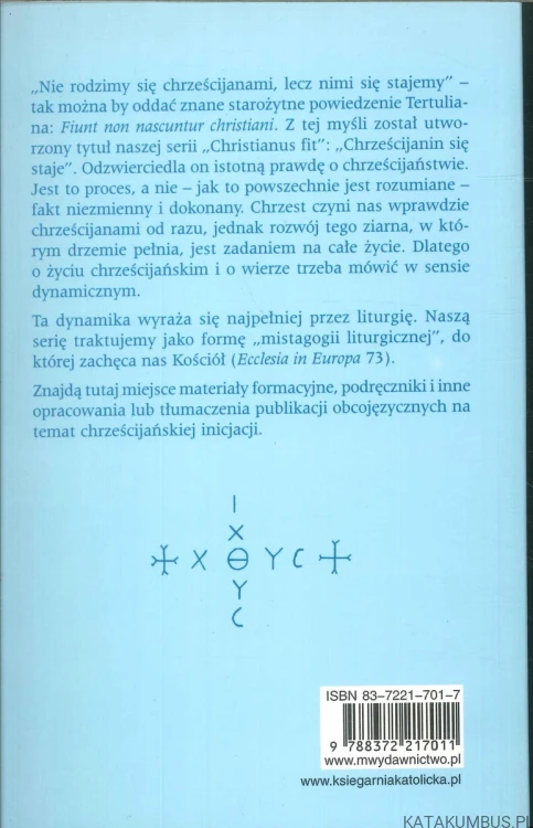Odrodziliście się w Chrystusie. Okres oczyszczenia i oświecenia. Część 3. ADELAJDA SIELEPIN CHR