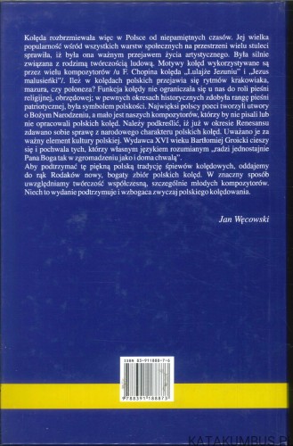 Kolędy polskie. JAN WĘCOWSKI