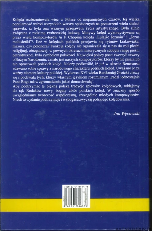 Kolędy polskie. JAN WĘCOWSKI