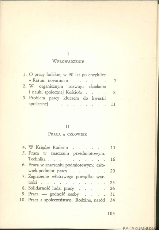 Encyklika Laborem exercens. JAN PAWEŁ II