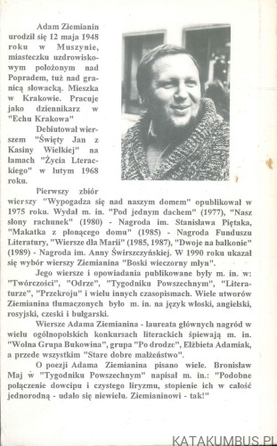 List do zielonej ścieżki. ADAM ZIEMIANIN