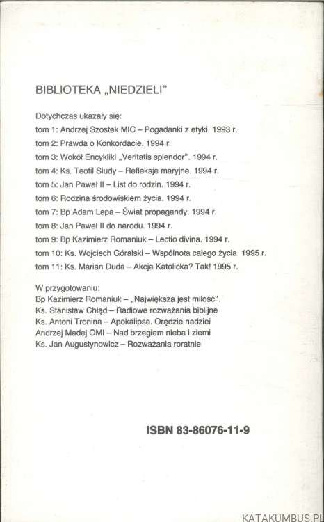 Evangelium vitae. JAN PAWEŁ II