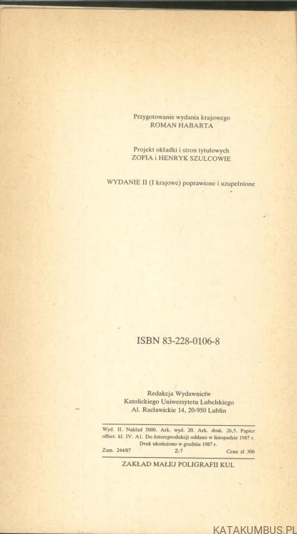 Wiara i kultura. JAN PAWEŁ II