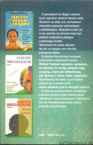 Droga do zdrowia. MICHAŁ TOMBAK