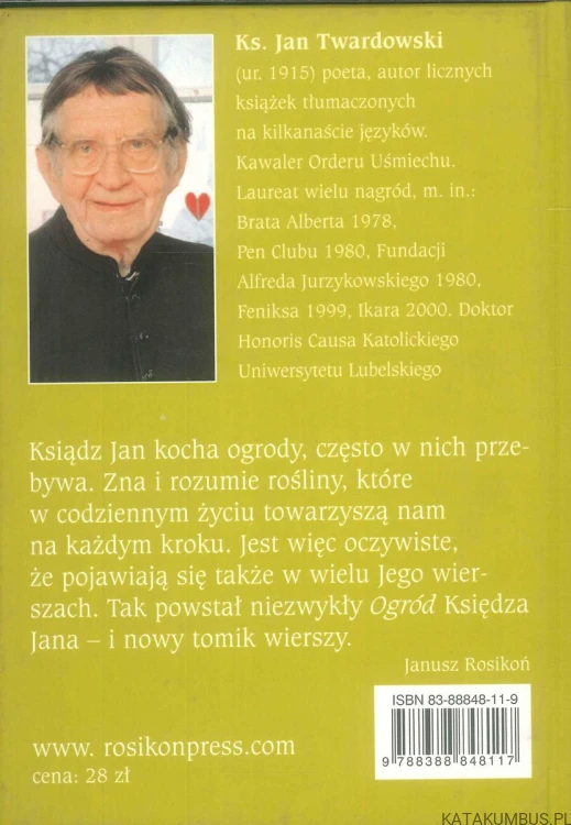 Ogrody. KS. JAN TWARDOWSKI