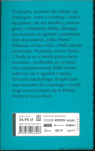 Biblia ,,Po Katolicku''. SŁAWOMIR ZATWARDNICKI