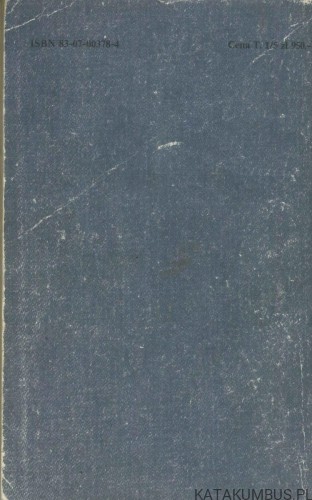 Fabula rasa. Z wypowiedzi rozproszonych.. EDWARD STACHURA