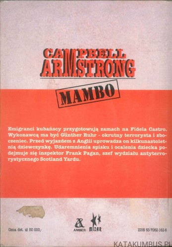 Mambo. CAMPBELL ARMSTRONG
