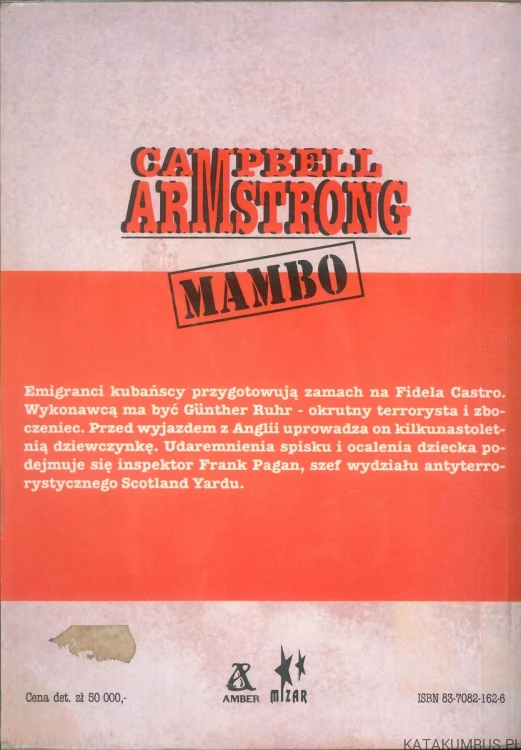 Mambo. CAMPBELL ARMSTRONG