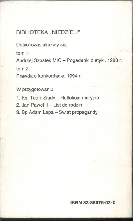 Wokół encykliki Veritatis splendor. PRACA ZBIOROWA
