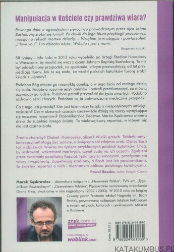 Bashobora. Człowiek, który wskrzesza zmarłych. MAREK KĘSKRAWIEC