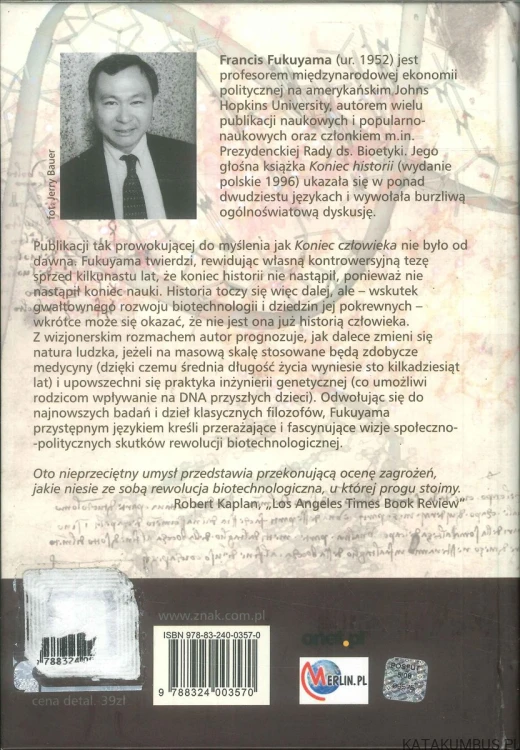 Koniec człowieka. FRANCIS FUKUYAMA