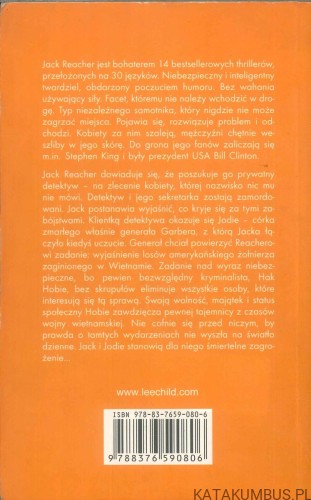 Wróg bez twarzy. LEE CHILD