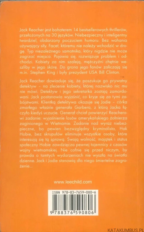 Wróg bez twarzy. LEE CHILD