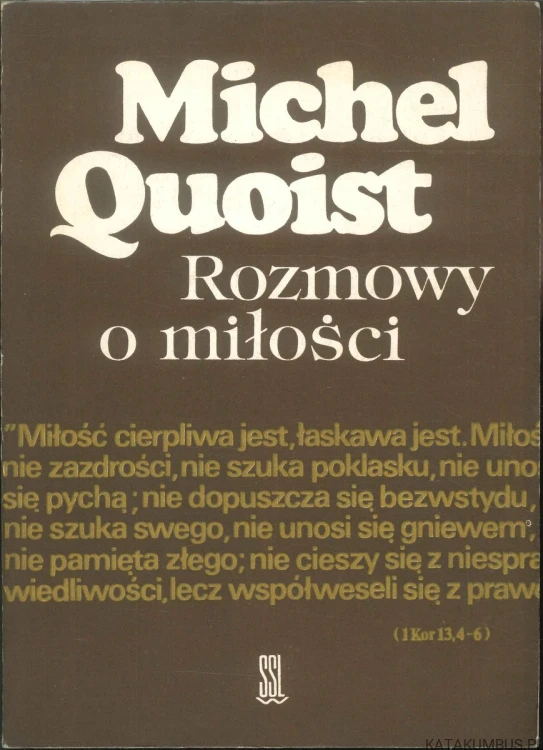 Rozmowy o miłości. MICHEL QUOIST