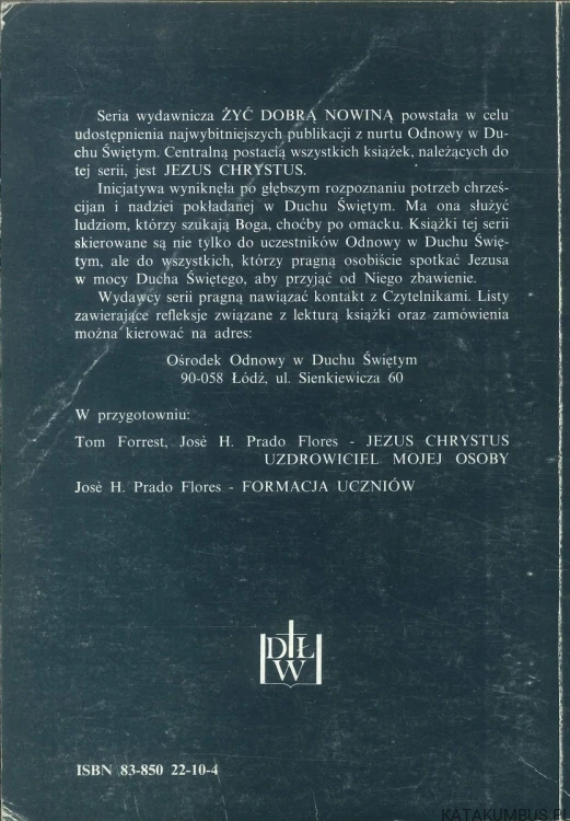 Jezus jest Mesjaszem. EMILIEN TARDIF, JOSÈ H. PRADO FLORES