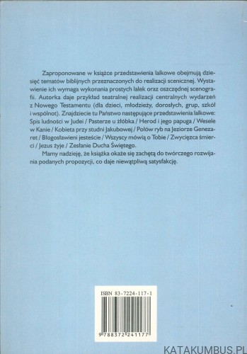 Biblijne przedstawienia lalkowe dla dzieci, młodzieży, grup, szkół, wspólnot. URSULA JOERGES