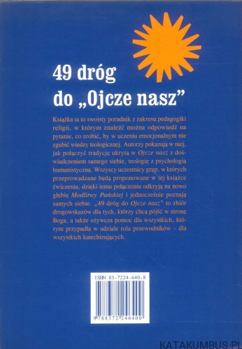 49 dróg do Ojcze nasz. PRACA ZBIOROWA