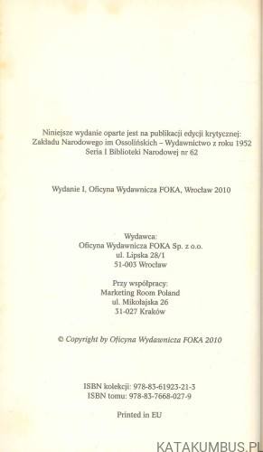 Kroniki polskie. Pamiętniki cz. I. JAN CHRYZOSTOM PASEK
