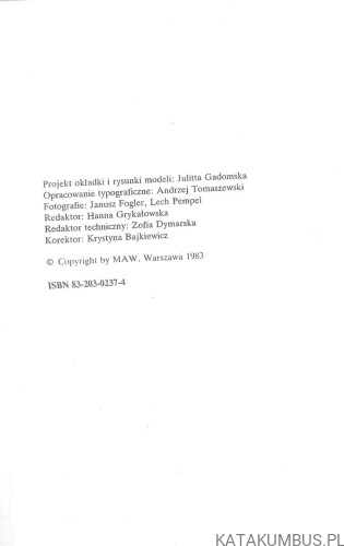 Ściegi szydełkowe. TERESA OTKAŁŁO