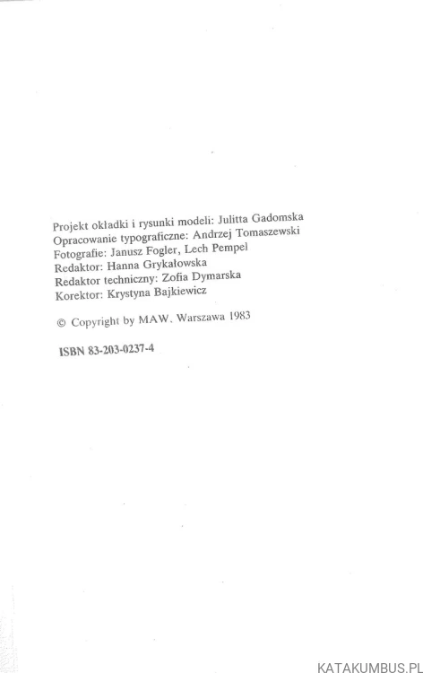 Ściegi szydełkowe. TERESA OTKAŁŁO
