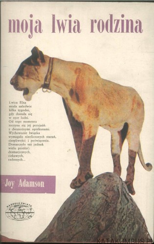 Moja lwia rodzina. JOY ADAMSON