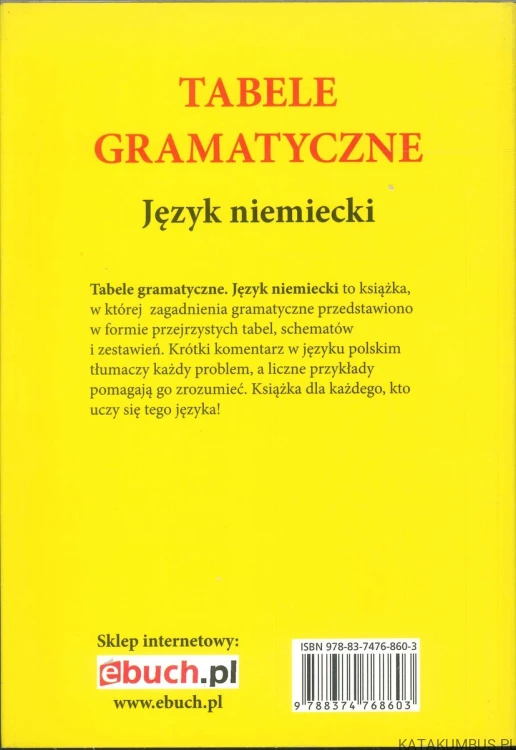 Korepetycje. Język niemiecki. Poziom podstawowy+tabele. PRACA ZBIOROWA