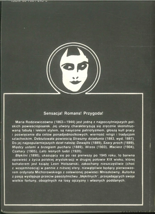 Błękitni. MARIA RODZIEWICZÓWNA