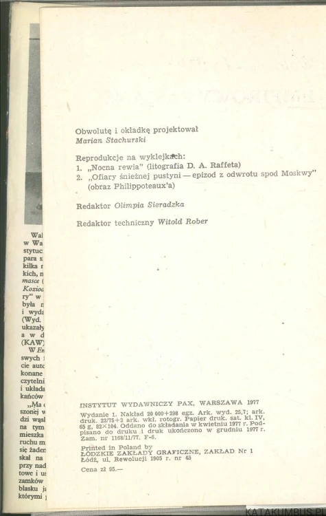 Empirowy pasjans. WALDEMAR ŁYSIAK