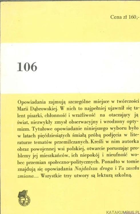 Na wsi wesele. MARIA DĄBROWSKA