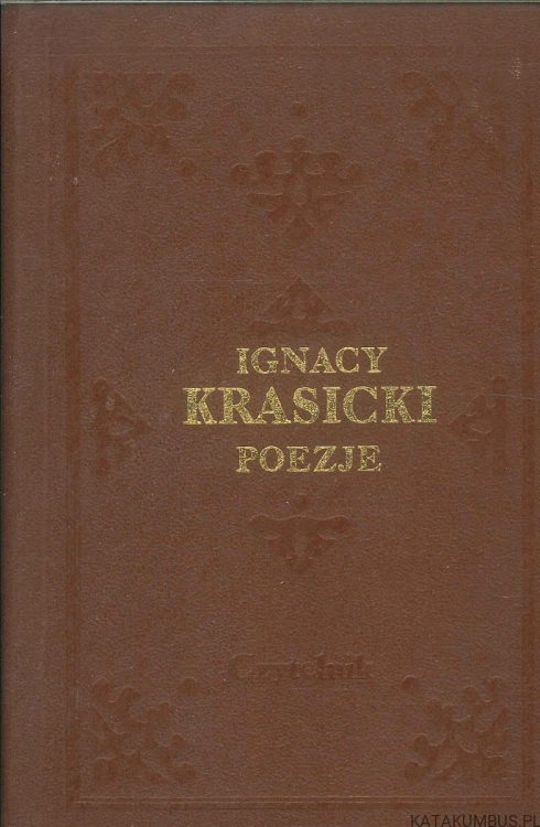 Poezje. IGNACY KRASICKI