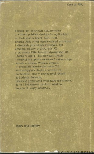 Niebo w ogniu. BOHDAN ARCT