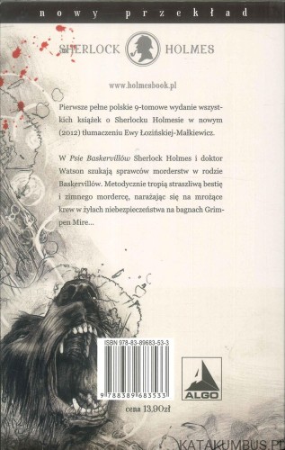 Pies Baskervillów. ARTHUR CONAN DOYLE