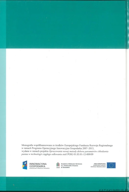 Modelowanie procesu ciągłego odlewania stali. PRACA ZBIOROWA