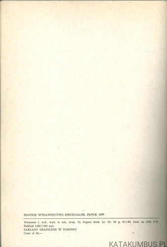 Wielki nieznany. Zarys religioznawstwa. KS. LECH GRABOWSKI