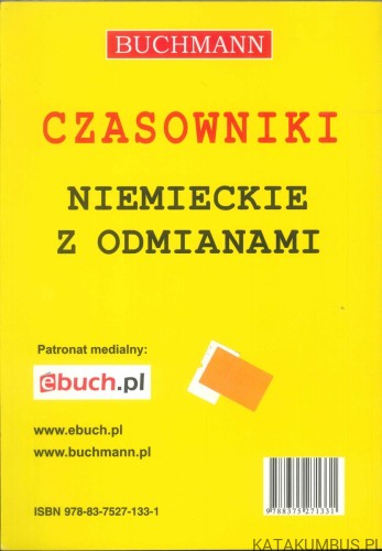 Czasowniki niemieckie z odmianami + gramatyka. PRACA ZBIOROWA