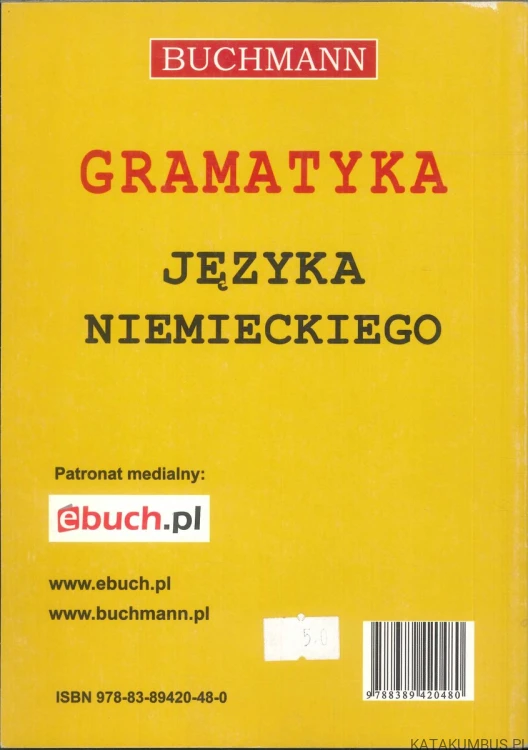 Czasowniki niemieckie z odmianami + gramatyka. PRACA ZBIOROWA