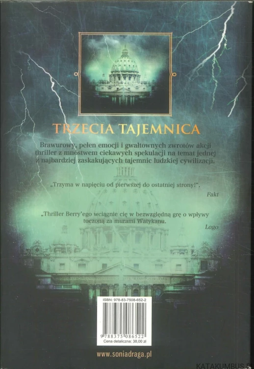 Trzecia tajemnica. STEVE BERRY
