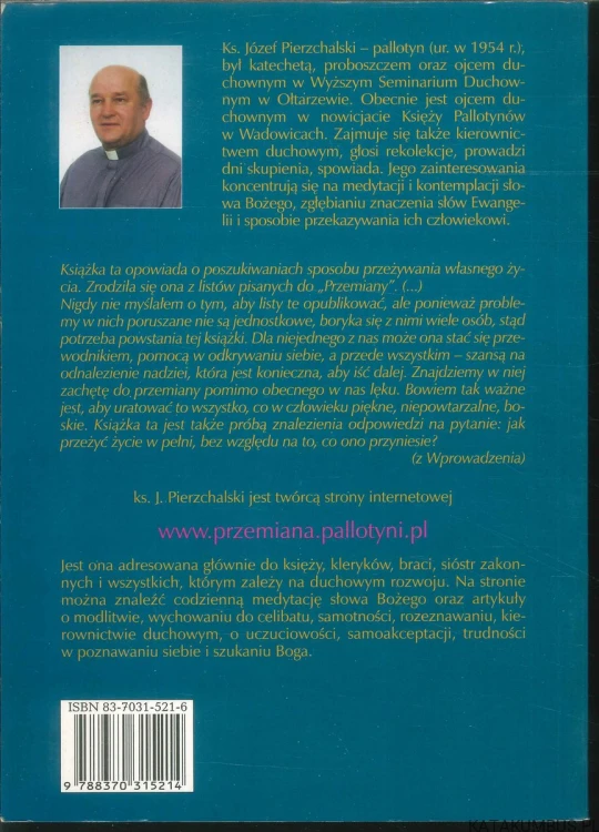 Szukając drogi przemiany. KS. JÓZEF PIERZCHALSKI SAC